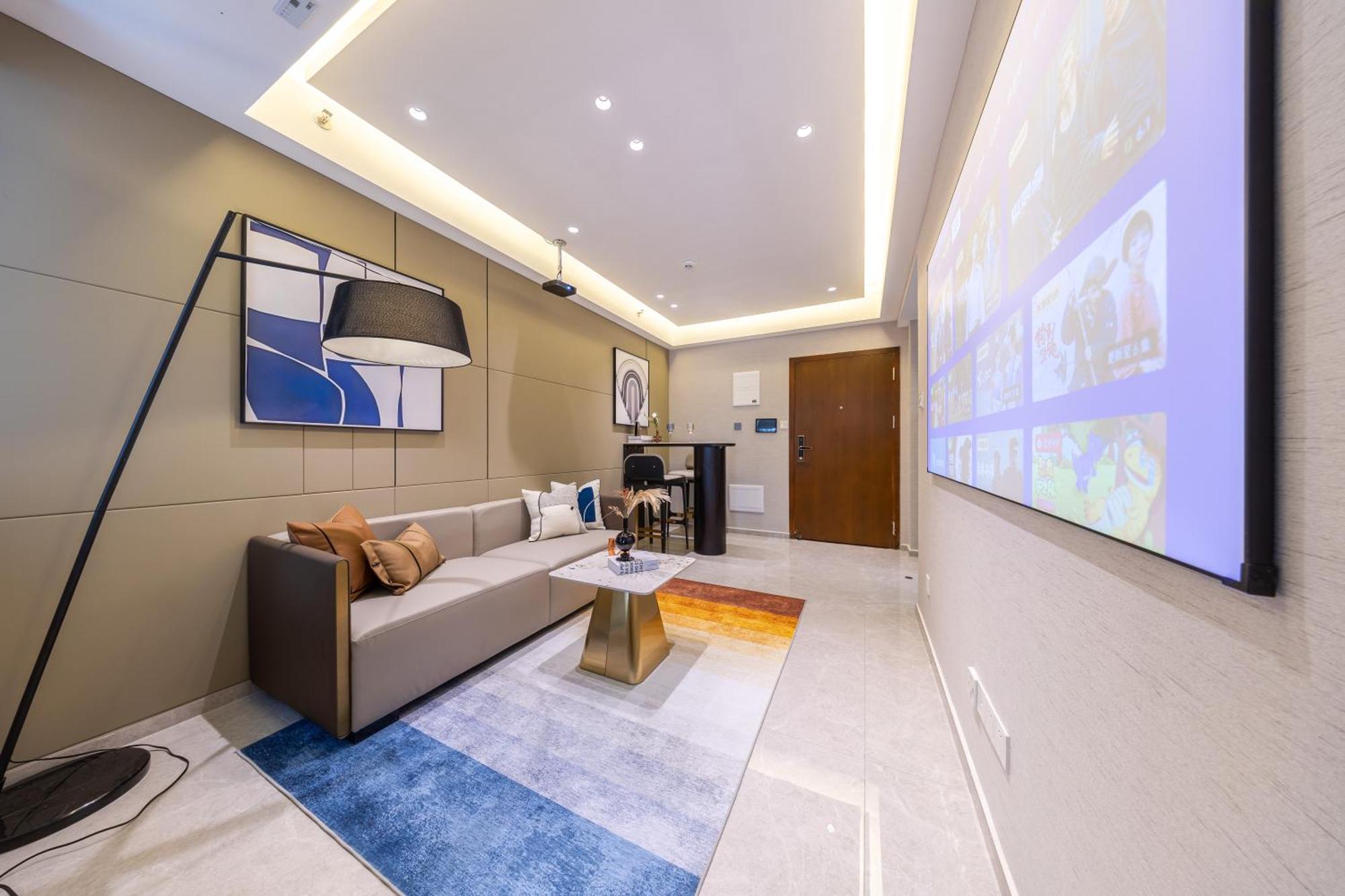 Boruisi Video And Audio Light House - Shenzhen Convention And Exhibition Center Gangxia Metro Station Aparthotel Luaran gambar