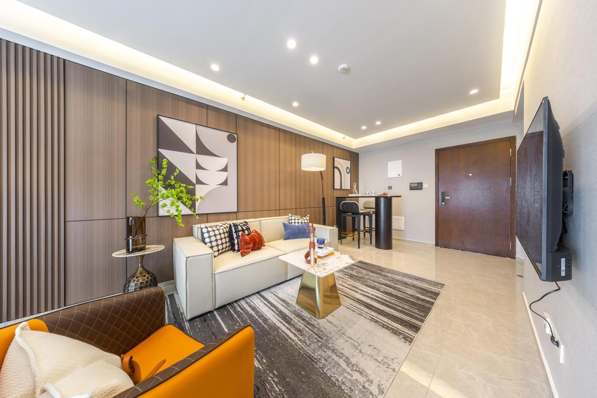 Boruisi Video And Audio Light House - Shenzhen Convention And Exhibition Center Gangxia Metro Station Aparthotel Luaran gambar