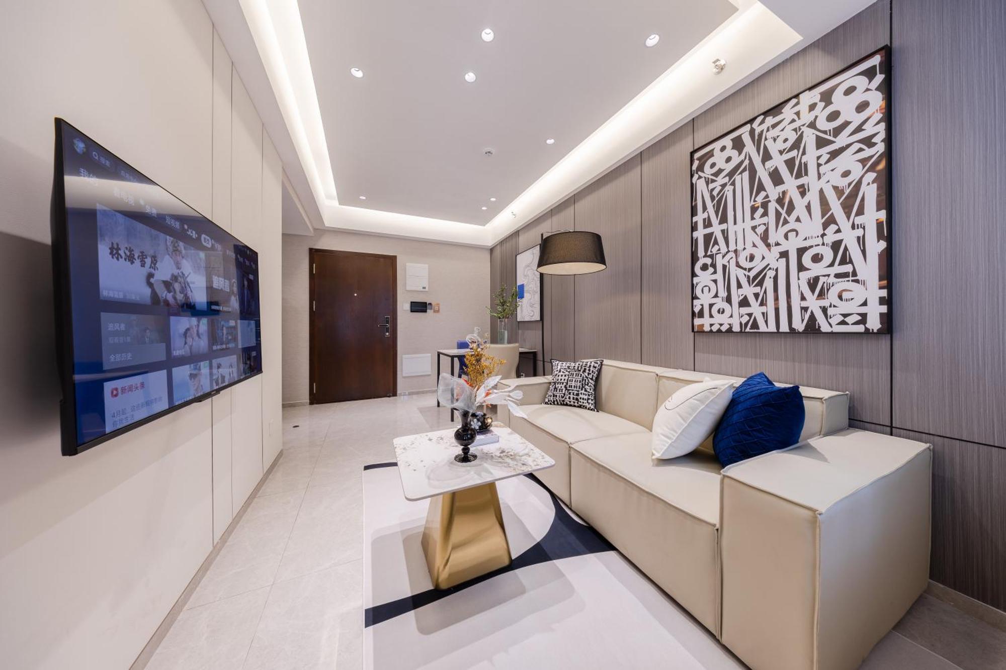Boruisi Video And Audio Light House - Shenzhen Convention And Exhibition Center Gangxia Metro Station Aparthotel Luaran gambar
