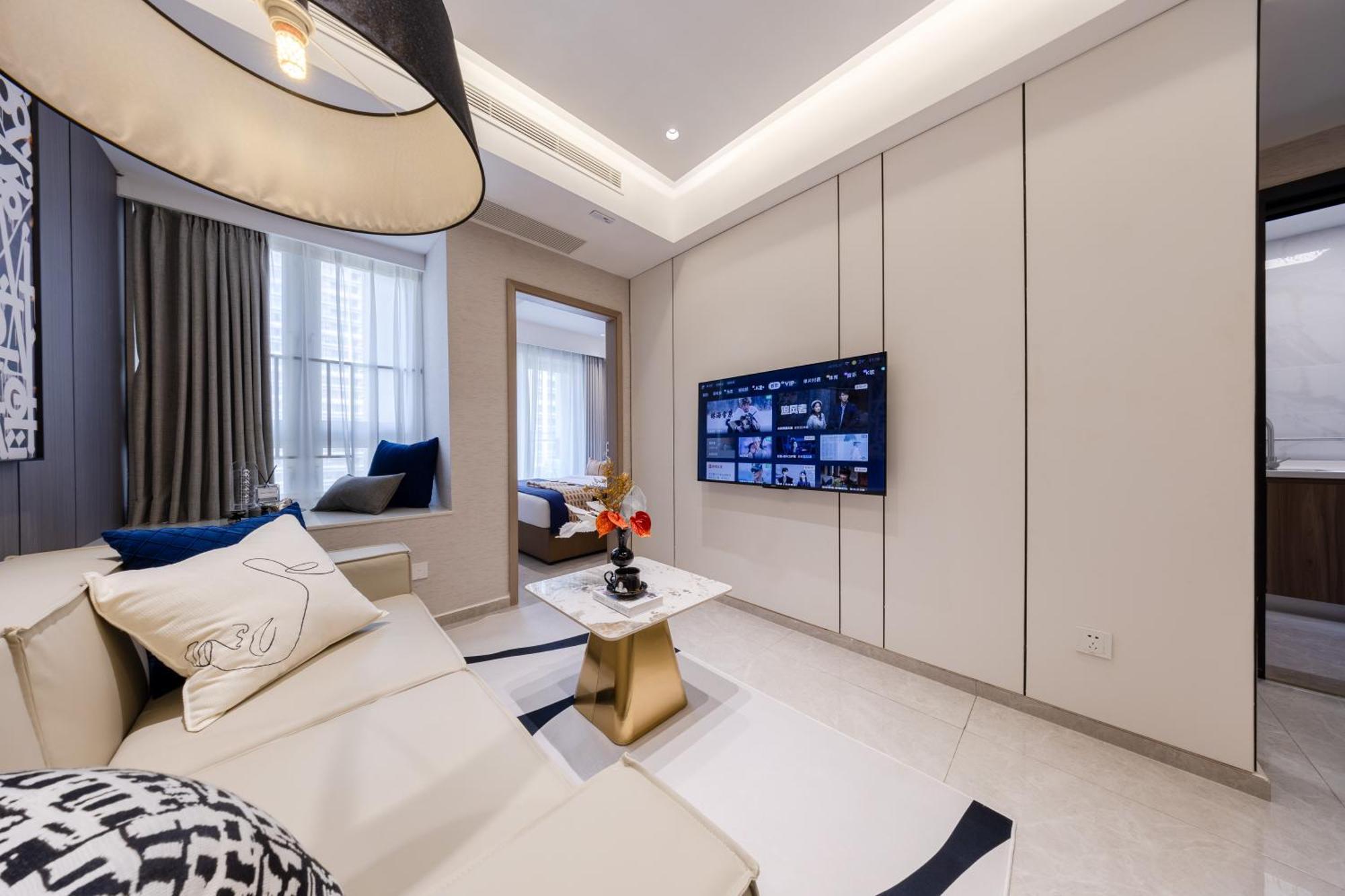 Boruisi Video And Audio Light House - Shenzhen Convention And Exhibition Center Gangxia Metro Station Aparthotel Luaran gambar